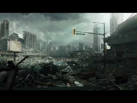 Post Apocalyptic City Ruins | Ambience | 2 hours