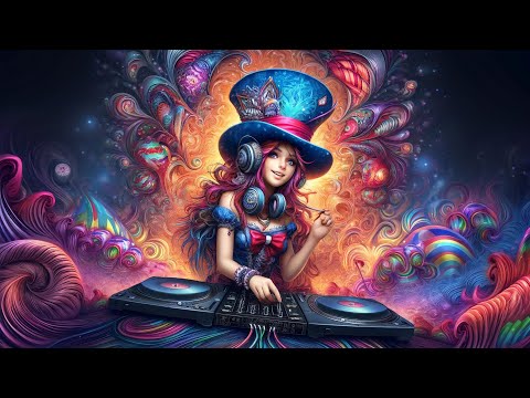 Psychedelic trance by DJ Nexxus 604 • 6 hours non-stop music vol.3 [AI trippy video]