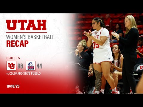 Utah Women's Basketball Beats Cal 96-44 | POSTGAME PRESS CONFERENCE