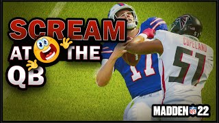 This Blitz Screams at the QB in Madden 22!