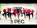 3 Peg Bhangra Dance Workout Fitness Dance Bhangra Dance Zumba Dance Sharry Man One Take