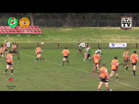2015 ICRL Round 3 (Catch-up) 2nd Grade Highlights - Corrimal Cougars v Helensburgh Tigers