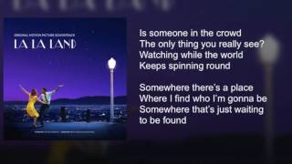 La La Land - Someone in the Crowd - Lyrics