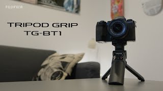 Tripod Grip "TG-BT1" Promotional Video / FUJIFILM
