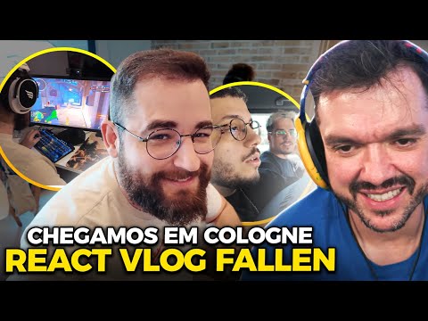 molodoy admiring the FALLEN SCREEN! GAULES REACTS TO THE FALLEN VLOG ARRIVING IN COLOGNE!