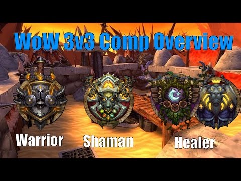 WoW 3v3 Arena Comp Overview - Turbo Cleave (Warrior, Shaman, Healer) - Guide & Tips