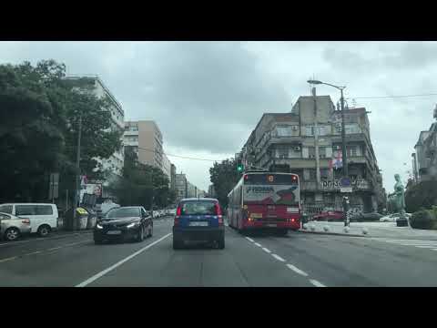 Driving in BELGRADE SERBIA is a Great City in Europe 🇷🇸 Србија
