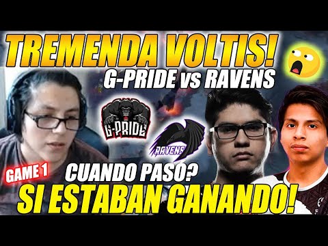 😲COMO PASÓ? SI ESTABAN GANANDO😲 G-PRIDE vs RAVENS [GAME 1] BO3 -  DPC SA TOUR 2 - Div II | DOTA 2