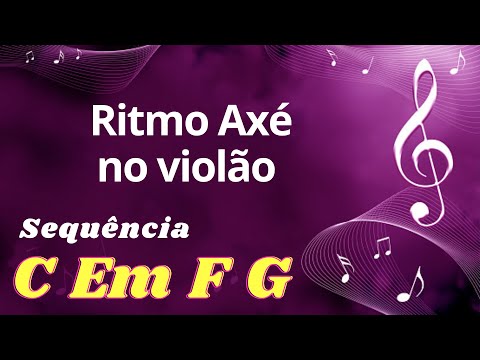 Ritmo Axé no violão