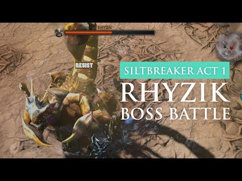 Dota 2 Siltbreaker Act 1 Final Boss (Rhyzik) Guide [No Artifacts]