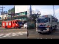 Fire Truck & Police Truck Responding in Philippines(Short)