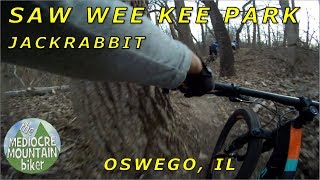 Chasing Tom and Matt on Jackrabbit
