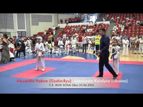 Alexandra Padure (Goshin Ryu) -  Lozovinska Karolyna (Ukraina)