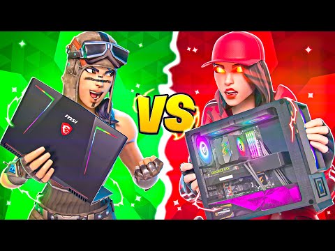 $10,000 PC VS WORLD'S Best Laptop In Fortnite...