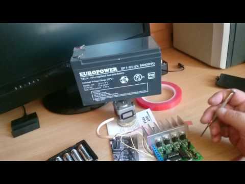 AVT1814 uniwersalny sterownik silników krokowych unipolarnych