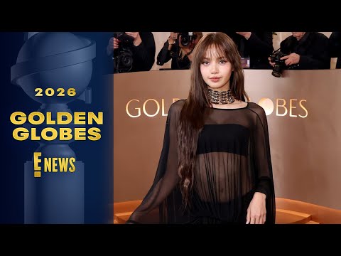 BLACKPINK's Lisa Drops Jaws in Sheer Look at the Golden Globes | E! News