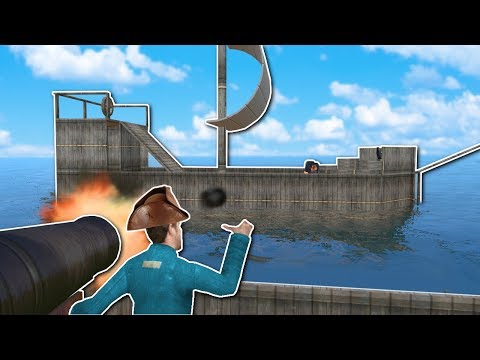 PIRATE SHIP BATTLE! - Garry's Mod Gameplay - Gmod Building Pirate Ship Battle