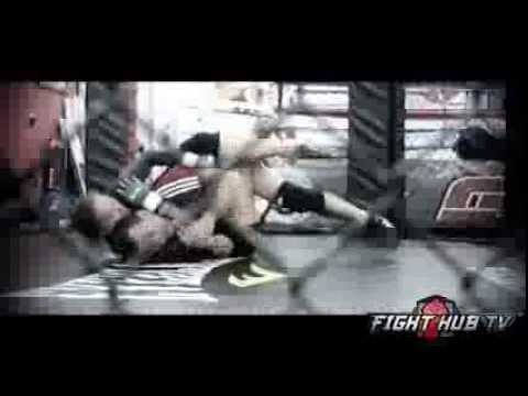 UFC 170 Rousey vs. McMann- Ronda Rousey works wrestling w/Olympian Martin Berberyan