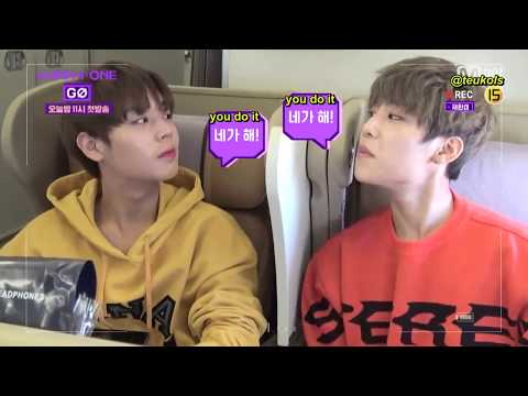 [ENG] Wanna One Go Season 2 Preview - Plane Ride to Singapore FM + Guanlin's Bday
