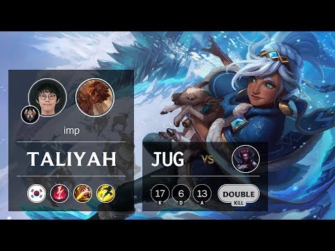 Taliyah Jungle vs Elise - KR Challenger Patch 9.22
