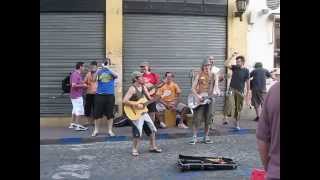 Rocking on the streets of Buenos Aries, Argentina