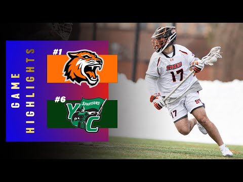 York College vs RIT Lacrosse Highlights