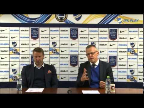 Presskonferens: IFK Norrköping - Falkenbergs FF 2-0 (2015)