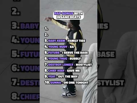 Rap Songs That Have Insane Beats