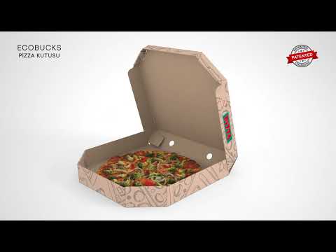 Ecobucks Kilitli Pizza Kutusu 3d Animasyonu