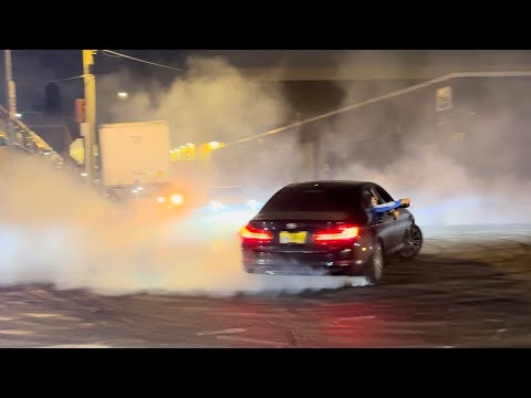 BMW G30 540i B58 Burnout Donut