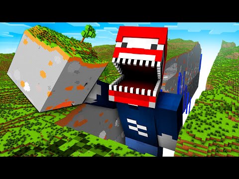 Minecraft, but I EAT 1,000,000 BLOCKS