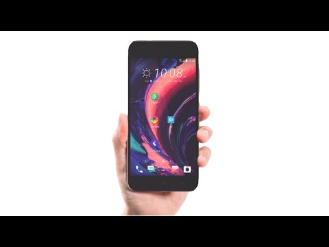 HTC Desire 10 pro  with high-resolution cameras back and front, elegant and metallic design