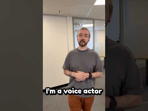 I’m a voice actor