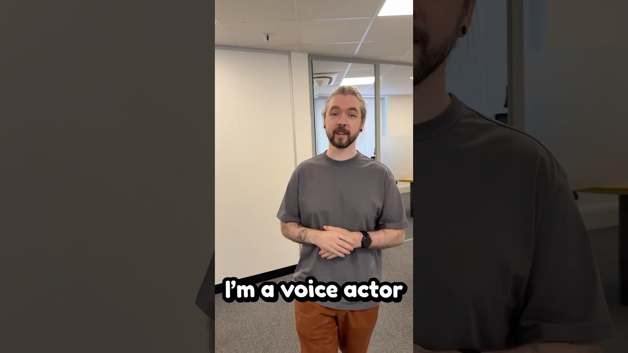 I’m a voice actor