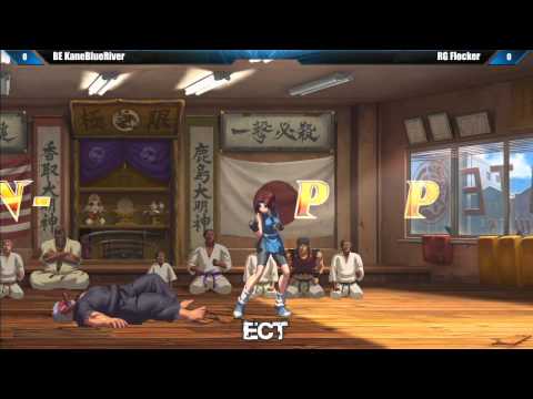KOF 13 top 4 BE KaneBlueRiver vs RG Flocker - East Coast Throwdown 2014