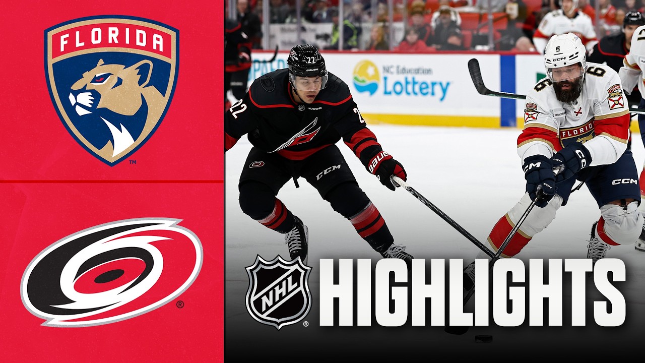 Panthers vs. Hurricanes | NHL Highlights | Sep 29, 2026