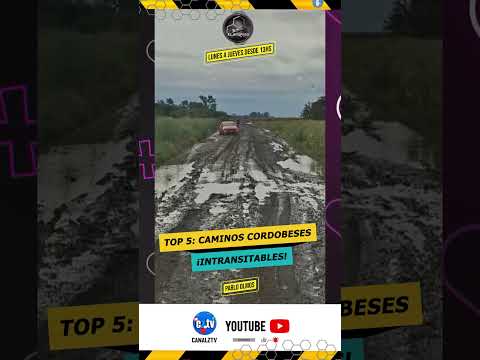 TOP 5: CAMINOS CORDOBESES ¡INTRANSITABLES!