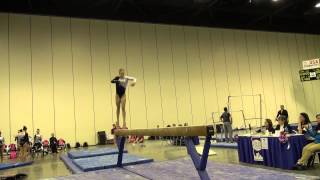 Gracen Standley Lv10 Cincinnati, Beam 2015CircleofStars