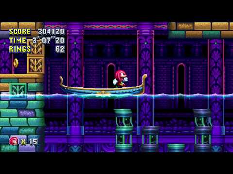 Sonic Mania 100% Walkthrough (Nintendo Switch) - Knuckles - Hydrocity Zone - Part 32