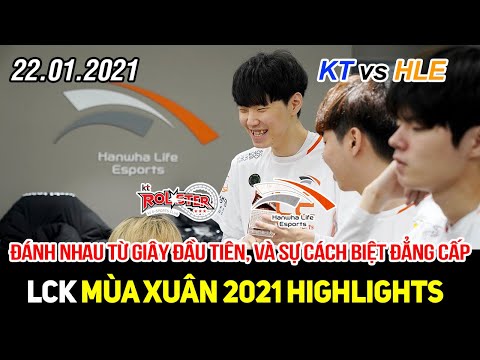 [LCK 2021] KT vs HLE Game 3 Highlights | Sự chênh lệch đẳng cấp đường giữa, hủy diệt nhanh gọn lẹ
