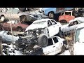 Visiting A Scrapyard Police Cars Milit