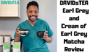 DAVIDsTEA Earl Grey Matcha and Cream of Earl Grey Matcha Reviews - Bergamot Matcha Green Tea