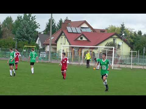 LKS JEDNOŚĆ ŻABIENIEC 2002 - LKS PERŁA ZŁOTOKŁOS 2002 I połowa meczu