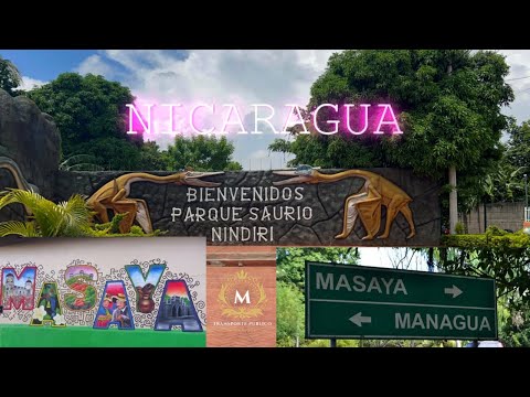 RECORRIDO POR EL PARQUE SAURIO EN NINDIRI Y LA CIUDAD DE MAYASA - NICARAGUA
