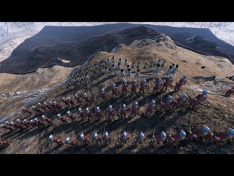 Elven Huntress & Archers Defend Volcano Peak from 66,000 Zombies - Ultimate Epic Battle Simulator