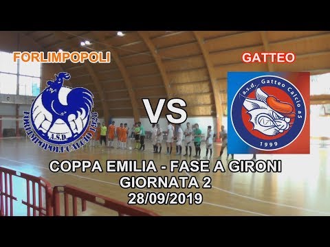 GATTEO VS FORLIMPOPOLI - COPPA EMILIA 2019/2020 - FASE A GIRONI - GIORNATA 2