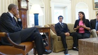 President Obama Meets With DREAMers