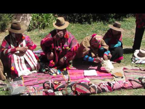 Paqo ritual, making despachos