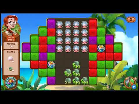 Lost Island Blast Adventure Level 1064 - NO BOOSTERS 🏝️ | SKILLGAMING ✔️