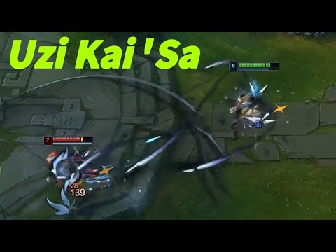 UZI KAI'SA VS EZREAL , HIS KAI'SA IS SO CLEAN!